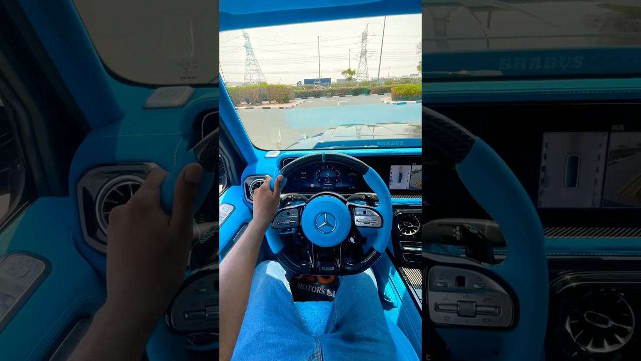Mercedes G63 -Brabus 800 kit Test Drive 😱💸 #shorts #mercedes #brabus800 #g63