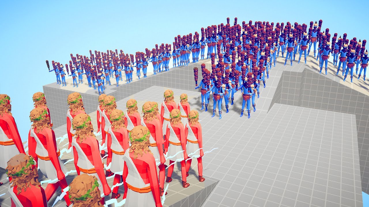 100x RANGED UNITS 🏹 vs 🏹 100x SECRET RANGED UNITS / Totally Accurate Battle Simulator ( TABS )