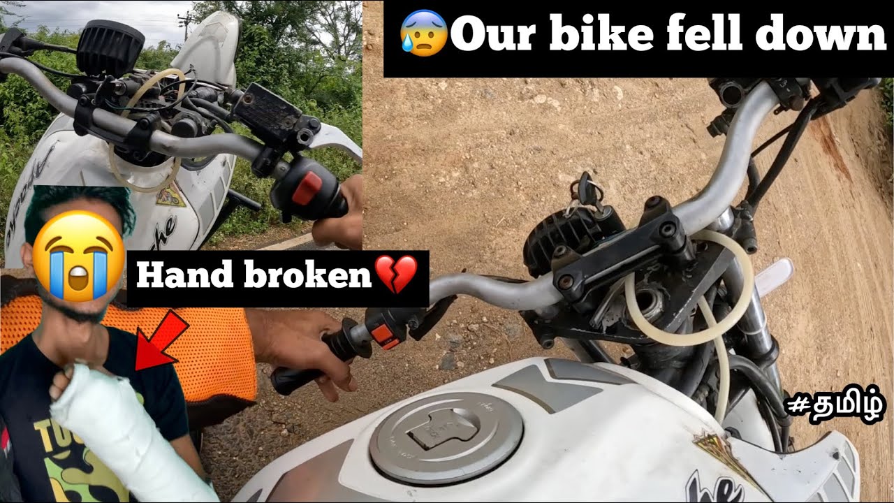 😰My friend hand broken💔| 😭stunt goes wrong | TTF | Twin Throttlers | tamil |