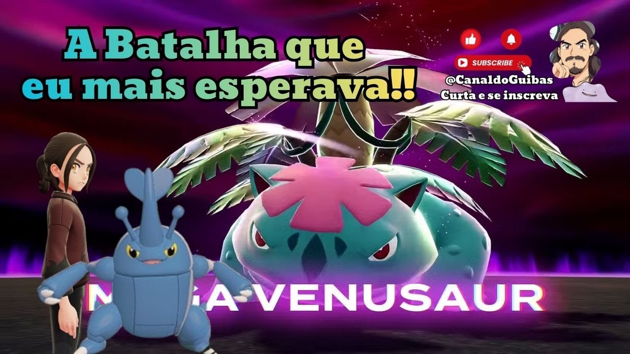 ENFRENTANDO o ROGUE MEGA VENUSAUR em Pokémon Legends ZA! 😱🌿