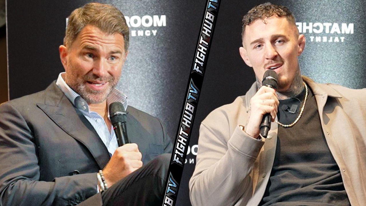 Tom Aspinall & Eddie Hearn OFFICIAL Press Conference with Matchroom Talent Agency!