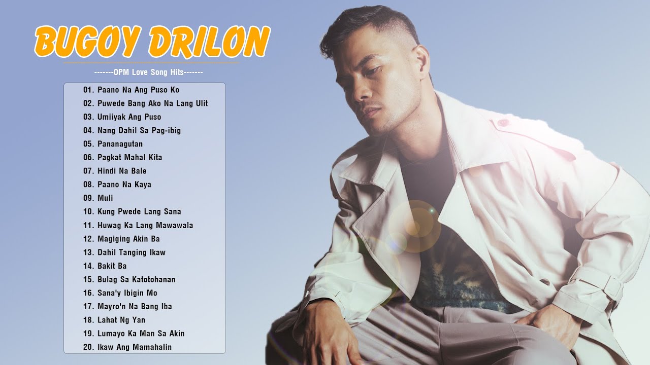 Bugoy Drilon Greatest Hits 2025 | Best OPM Love Songs & Timeless Playlist Collection