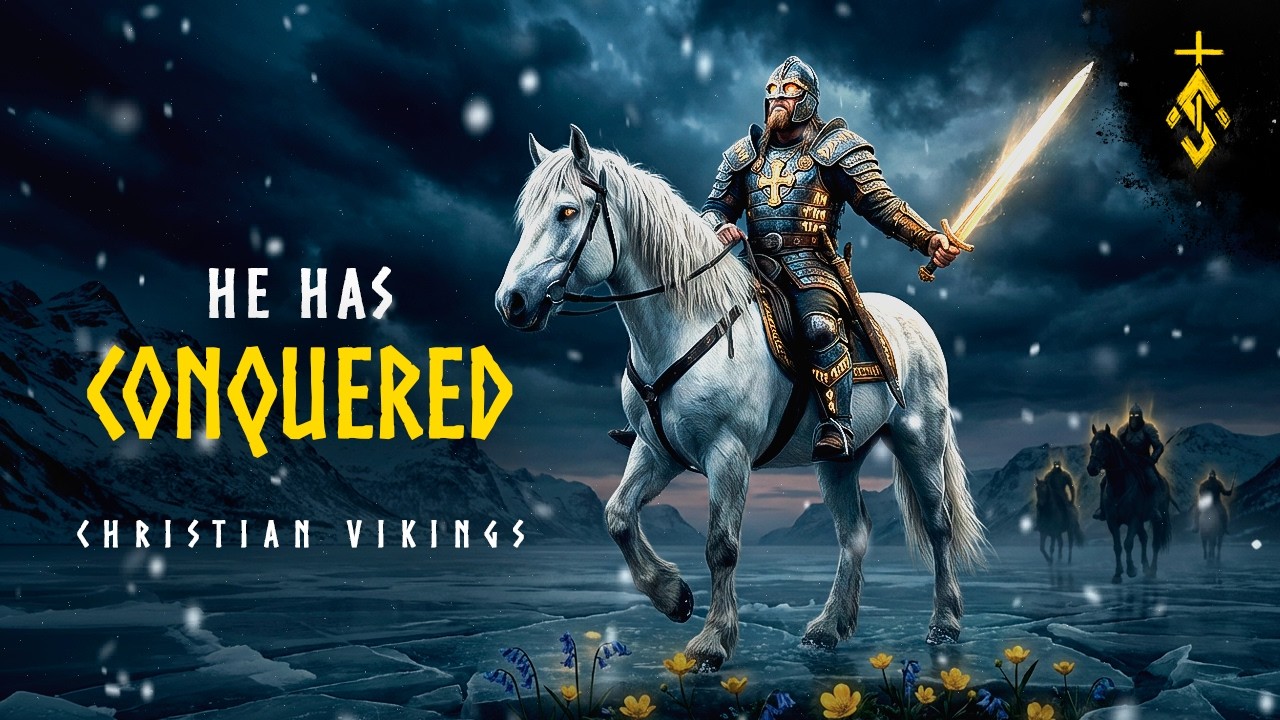 👑 THE VICTORIOUS JARL: Christ the Warrior King (Viking Christian Praise | Revelation 19)