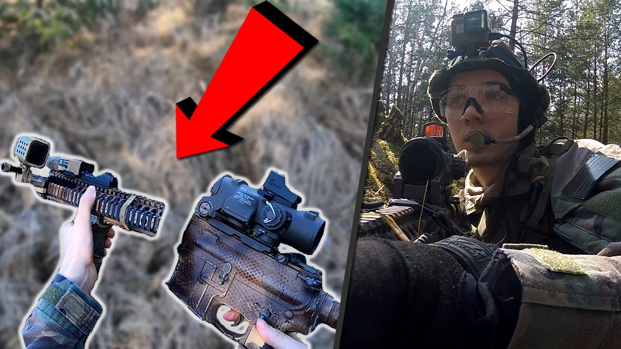 ROZBITÁ ZBRAŇ A TARZAN POZOROVAČKA | Airsoft CZ (M4 Block II)