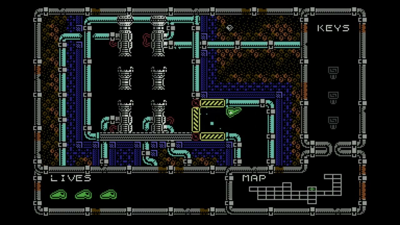 C64 Preview - Ooze: The Escape (2023)