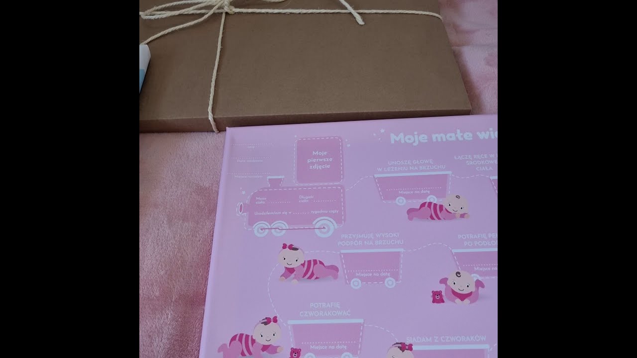 Prezent na Baby Shower i narodziny dziecka - tablica 