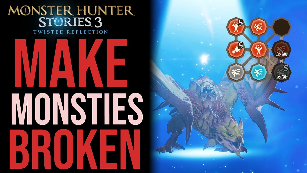 Monster Hunter Stories 3 – Как сделать ЛЮБОГО монстра невероятно сильным (полное руководство)