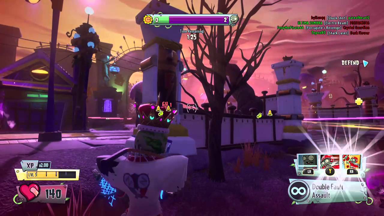Plants vs. Zombies Garden Warfare 2 Moments - Super Imp Punt Glitch?