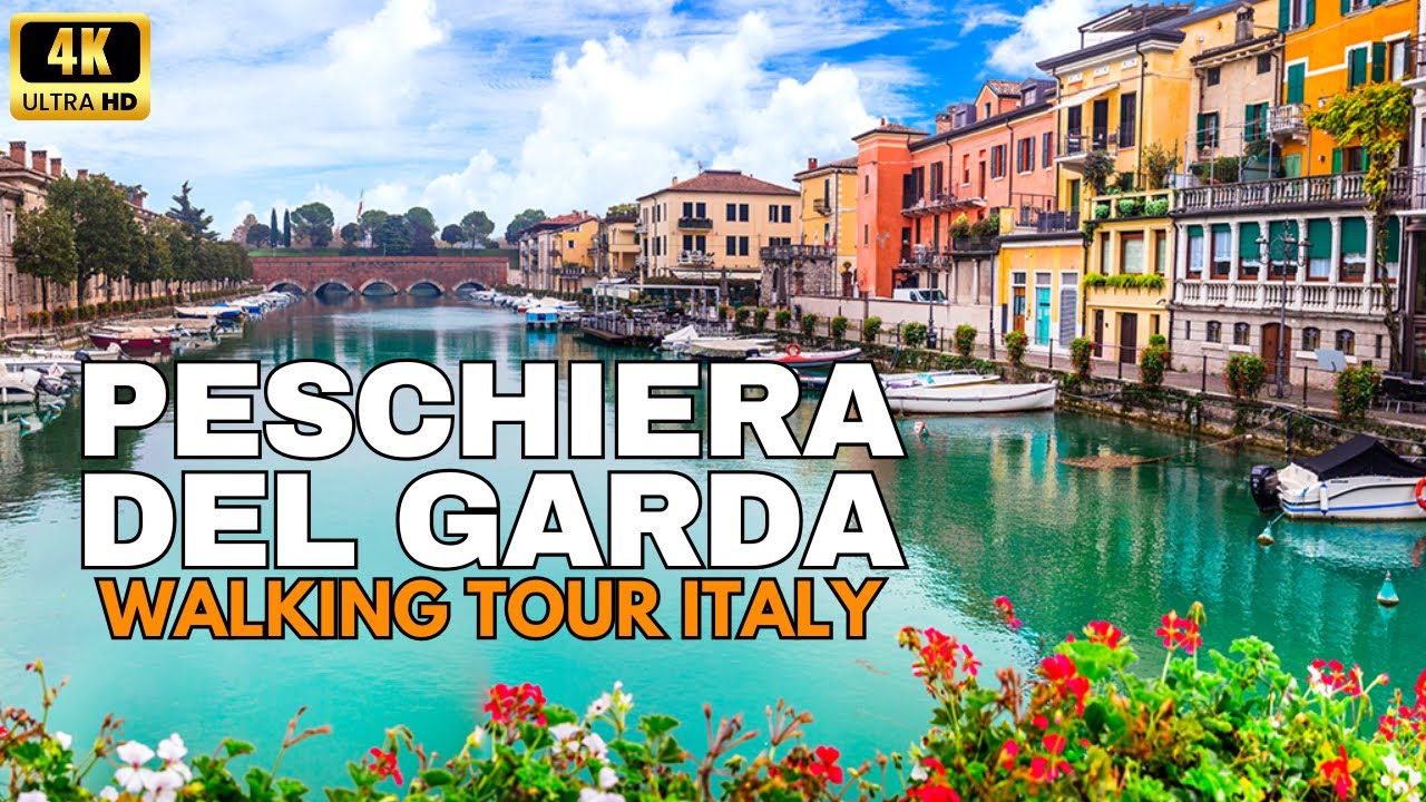 🏰 Peschiera del Garda, Italy &ndash; The Fortified Town on Lake Garda! 🌊 | 4K Walking Tour 🇮🇹