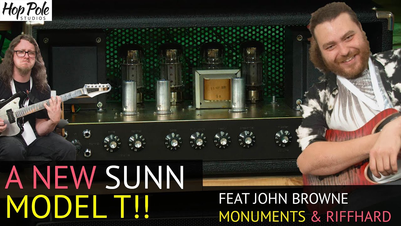 BEASTY AMP! Sunn Model T by JPTR FX Feat. John Browne of Monuments