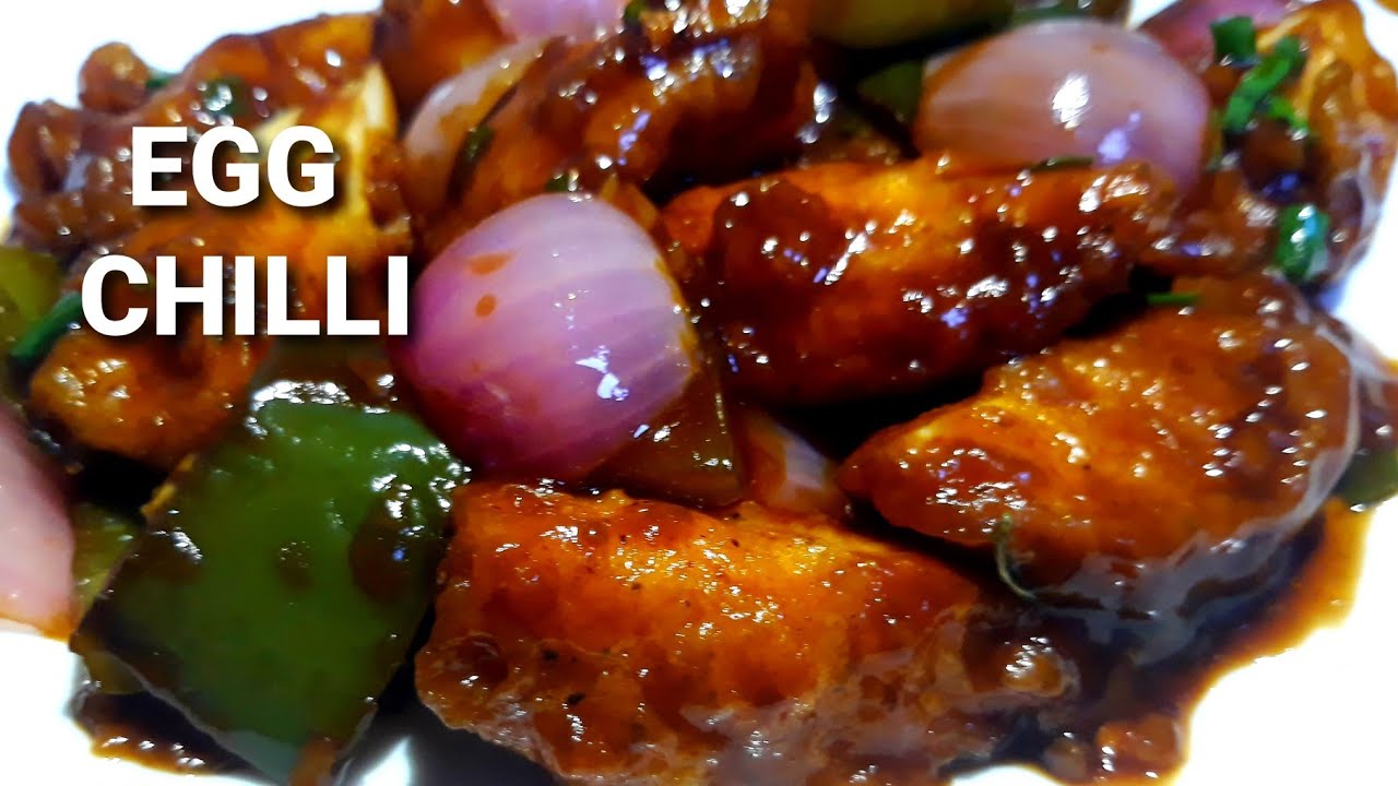 Egg chilli Recipe | How to Make  Chilli Egg at Home | Egg Manchurian | Anda Chilli
