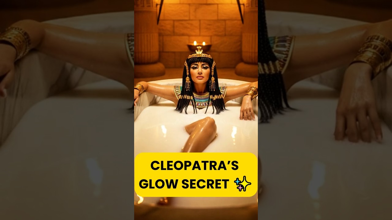 Cleopatra's Secret Milk Bath Recipe for Glowing Body Skin