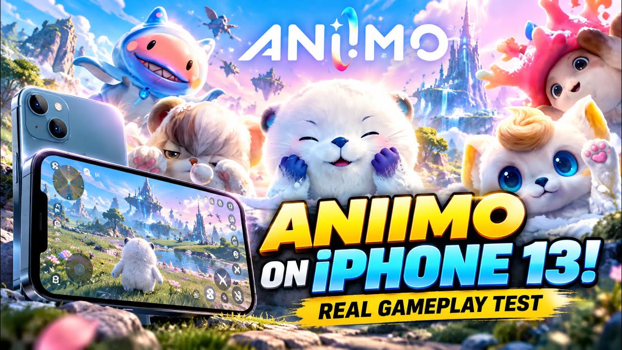 NEW ANIIMO on iPhone 13! 🔥 | Real Gameplay & Performance Test 