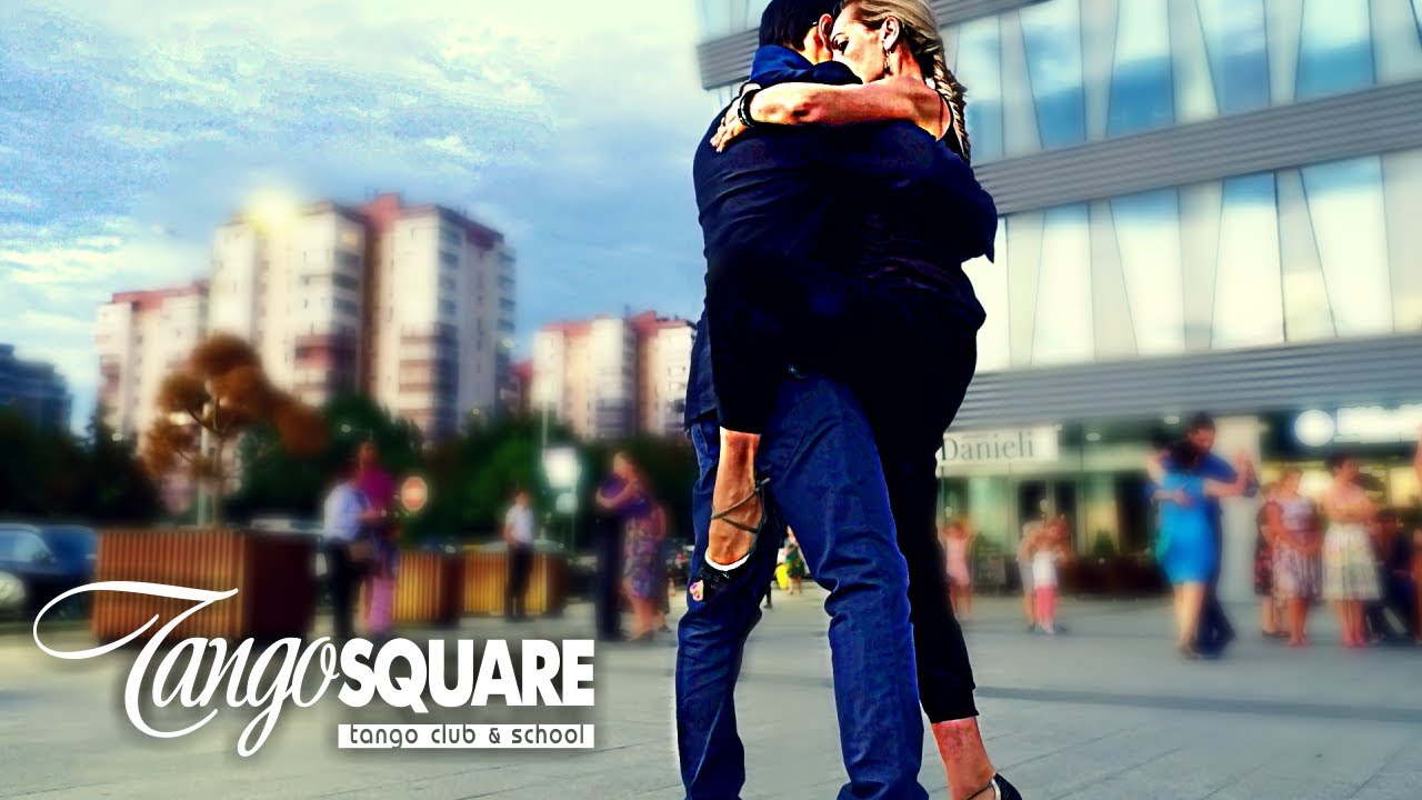 Tango flashmob & Open air milonga in Almaty 2018