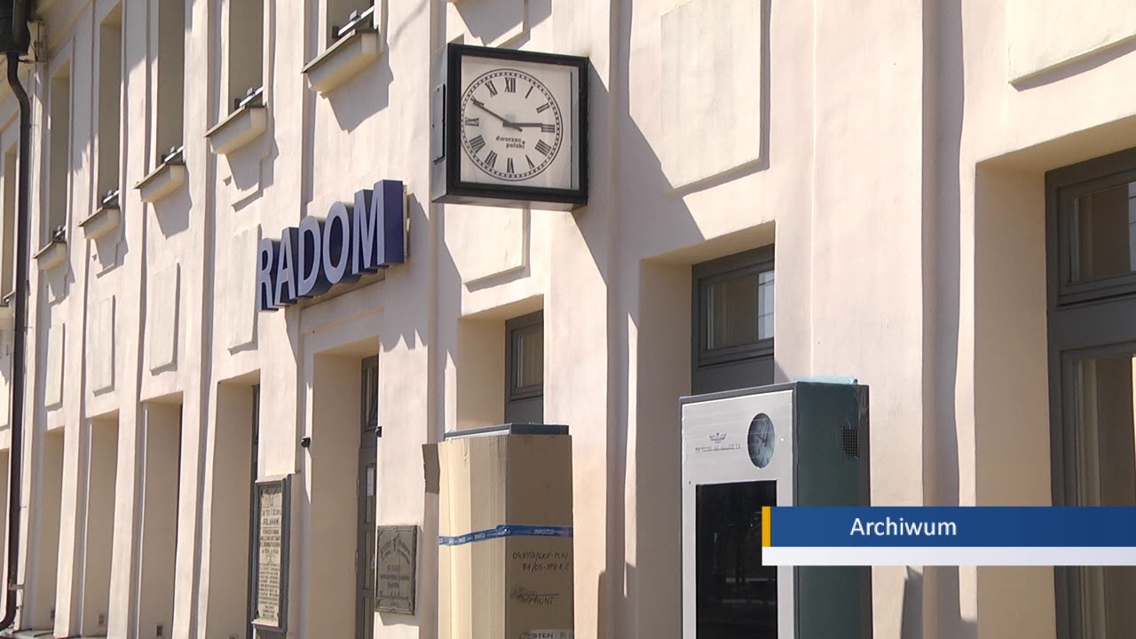 SDIP na dworcu PKP w Radomiu p&oacute;źniej