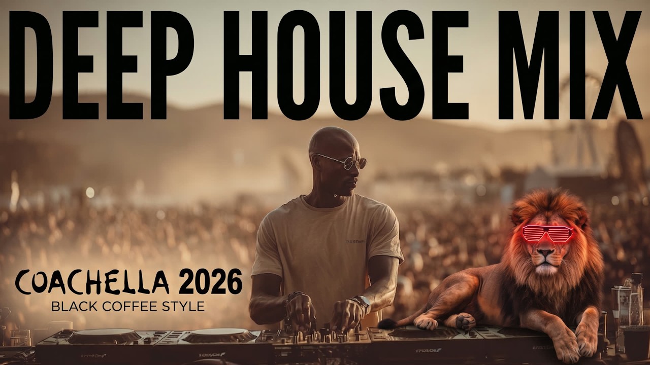 HYPNOTIC AFRO HOUSE 2026 🌴 Black Coffee Style | Festival Coachella Vibes☕️
