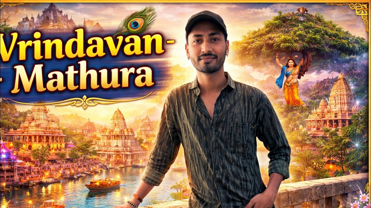 &ldquo;Vrindavan Mathura Yatra 🙏 | Shri Krishna Ki Leela Bhoomi | Full Darshan Vlog 
