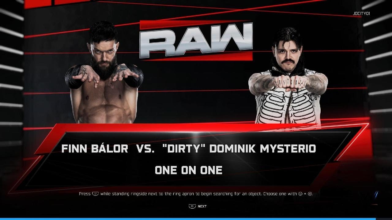 WWE 2K26 Finn Balor vs Dominik Mysterio