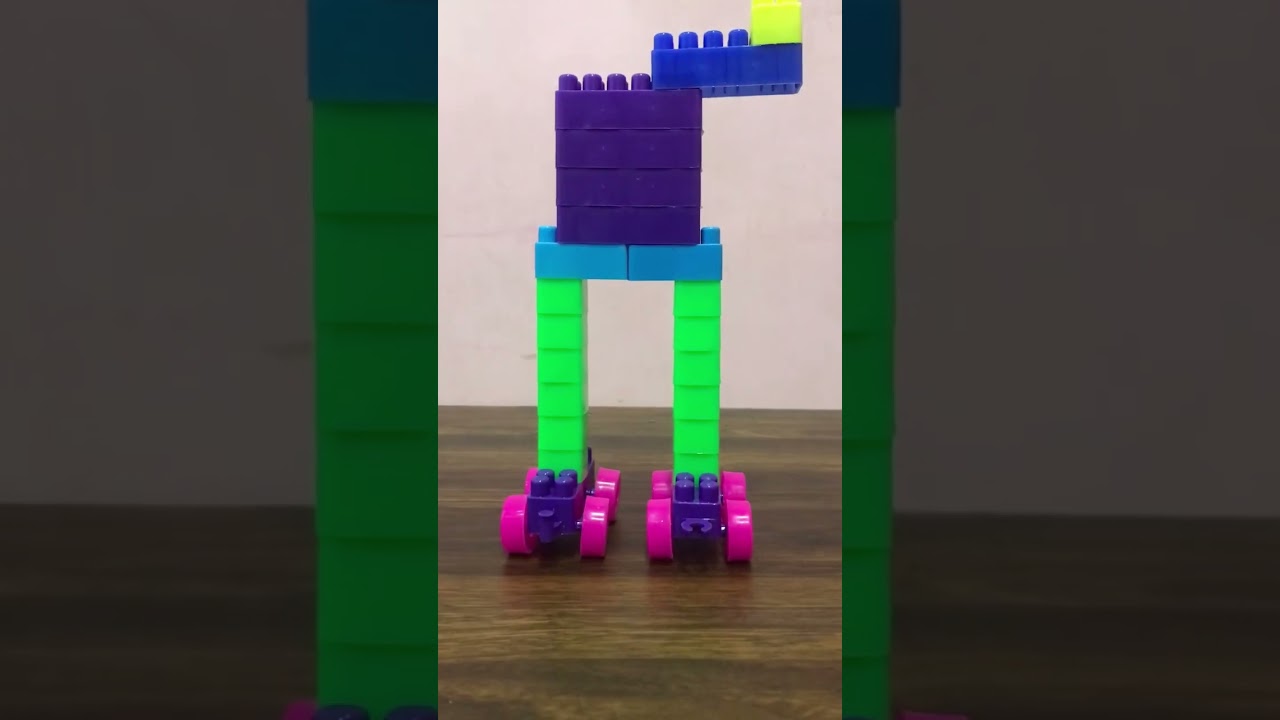 #shorts , Robo Man | how to make robot with building blocks | making man with blocks | #blockgames