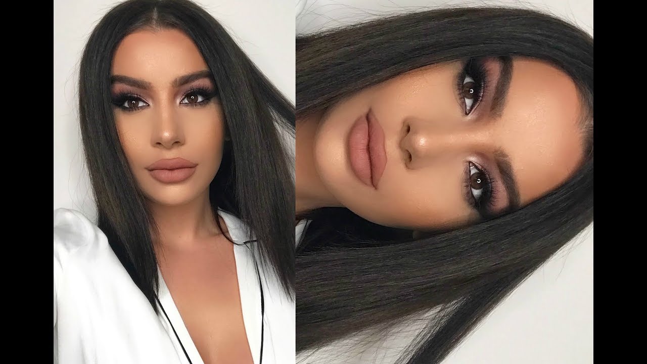MAUVE SMOKEY EYE MAKEUP TUTORIAL 2018