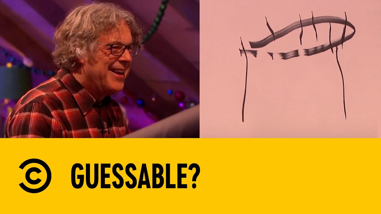 Alan Davies' Arm Art Anarchy | Guessable? Christmas Special