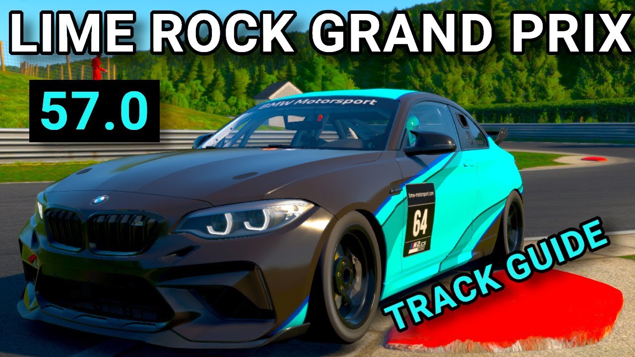 Руководство по трассе Lime Rock Park — Гран-при BMW M2 CSR iRacing