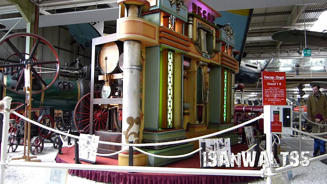 Technik Museum Sinsheim - Decap Orgel Grossorchestrion - HD 2013