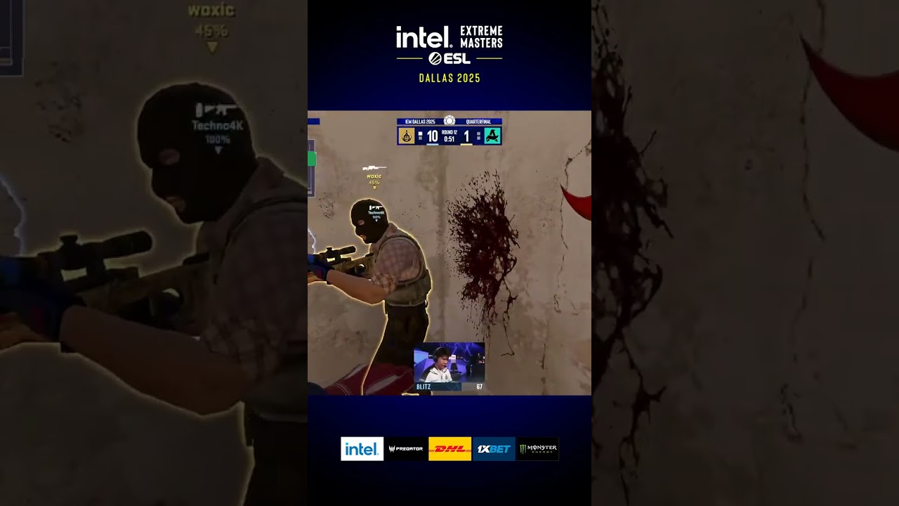 bLitz with the knife kill &mdash; total humiliation Aurora #esl #knife #cs #кс #counterstrike #csgo