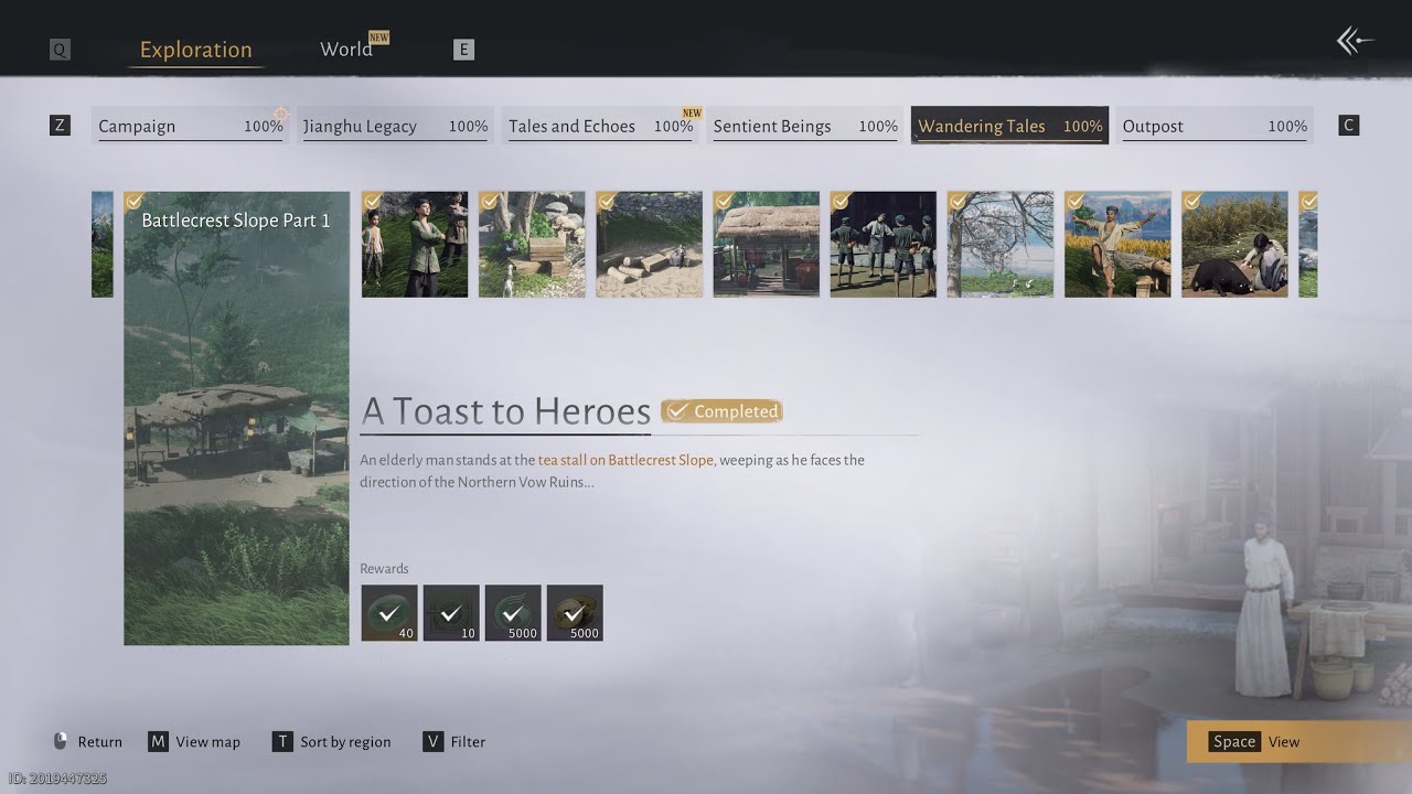 A Toast to Heroes | Battlecrest Slope Part 1 | Wandering Tales | Where Winds Meet