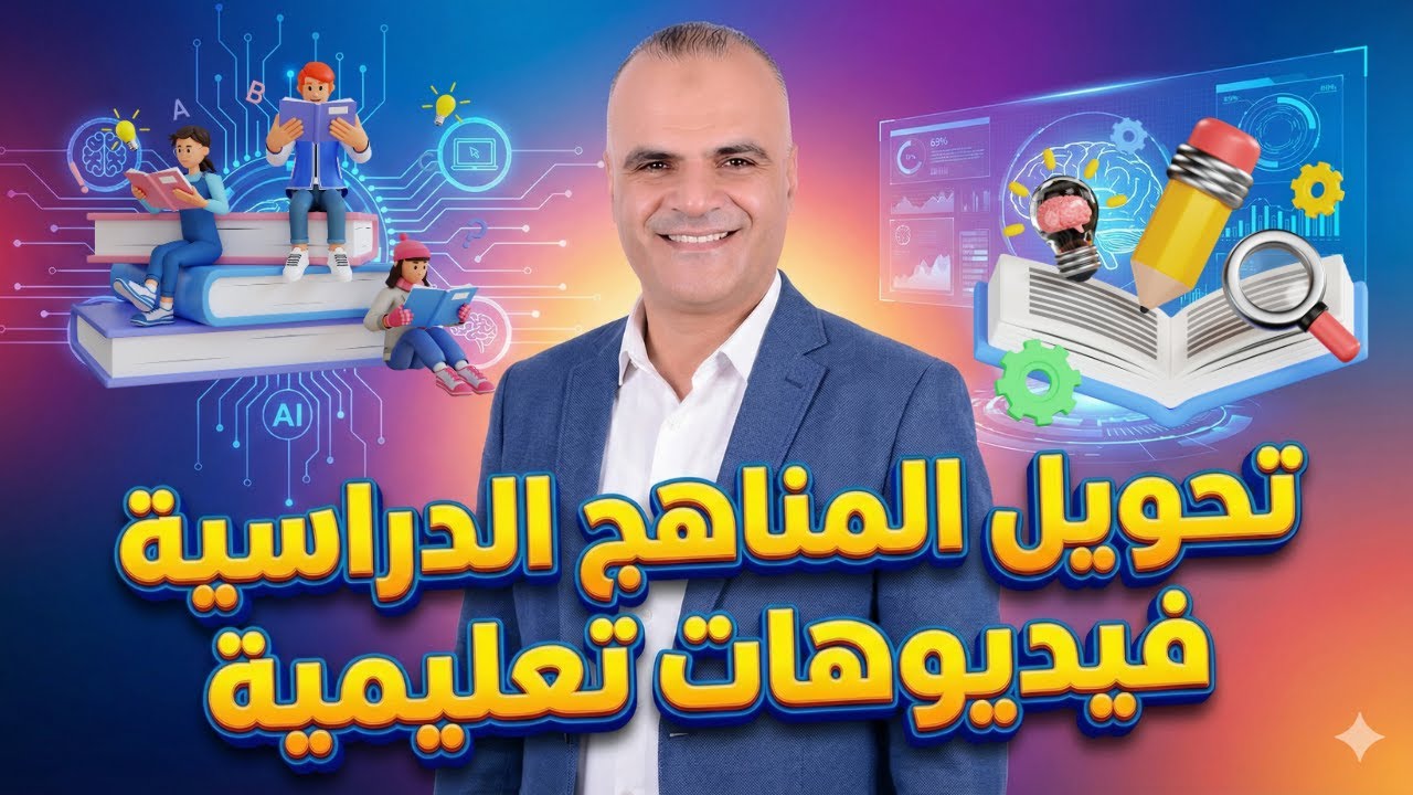 تحويل المحتوى العلمى الى فيديوهات تعليمية
