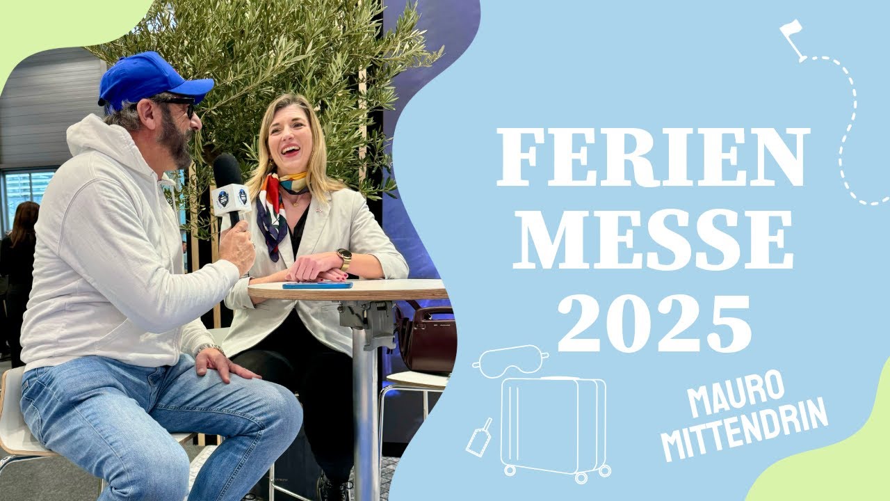 Traumziele entdecken: Mauro Mittendrin auf der Ferienmesse 2025! Von Frankreich bis Griechenland. ✈️