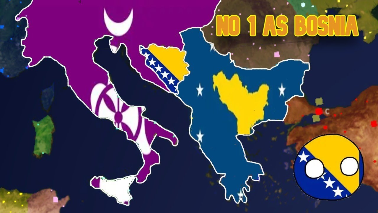 I formed Ostrogothic Kingdom as Bosnia and became no 1 | Roblox Rise Of Nations