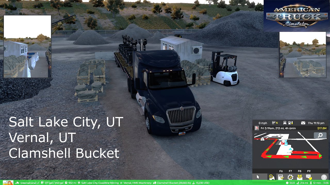 American Truck Simulator - Salt Lake City, UT - Vernal, UT