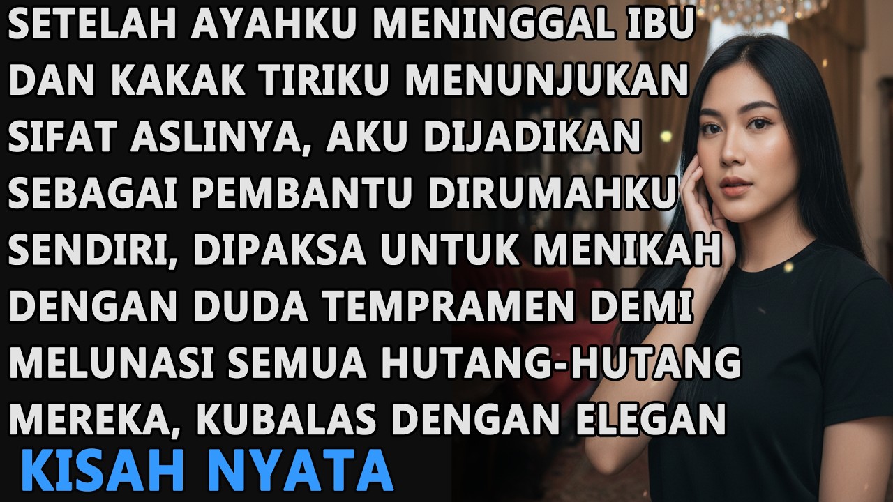SETELAH AYAHKU MENINGGAL IBU DAN KAKAK TIRIKU MENUNJUKAN SIFAT ASLINYA, MENJADIKANKU SEBAGAI BABU..