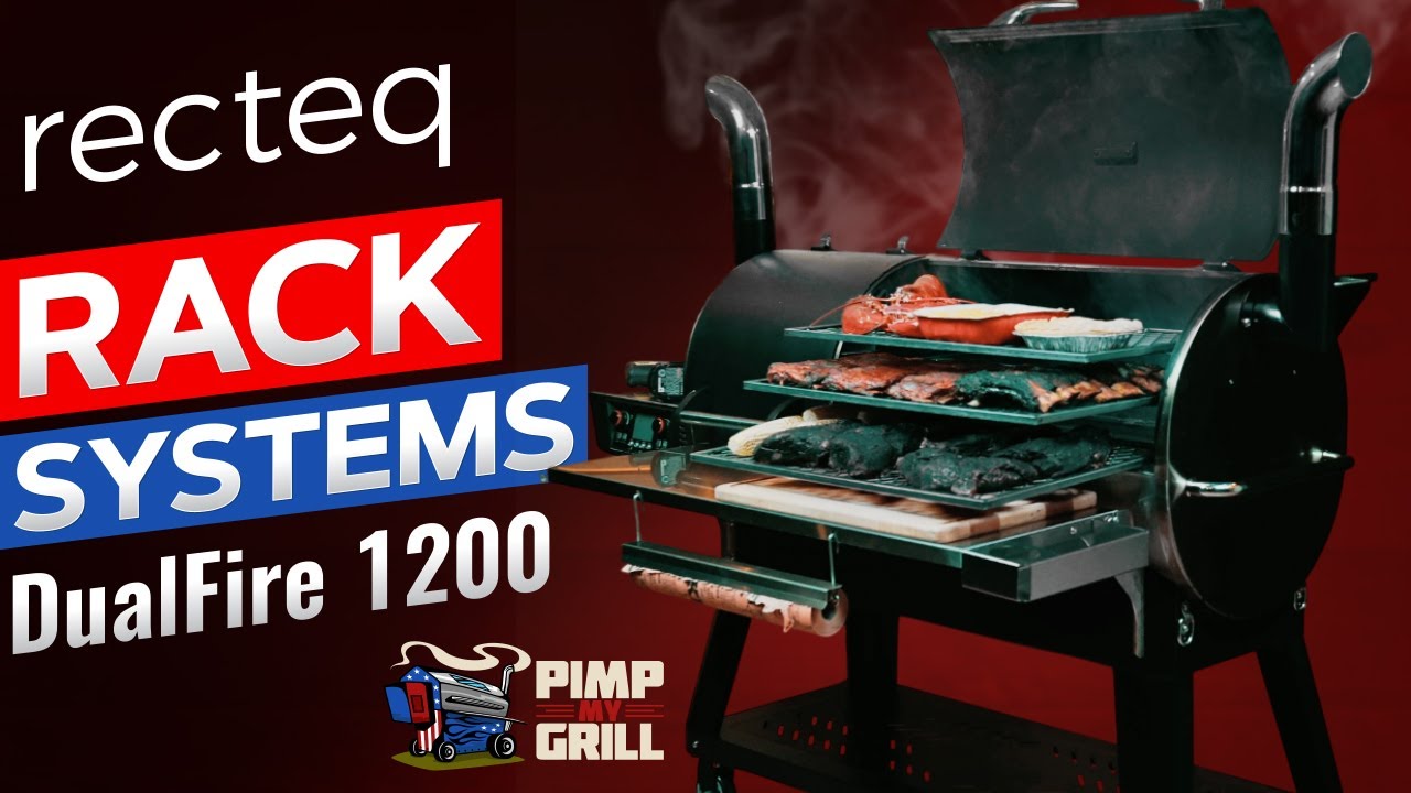 Система выдвижных реек DualFire 1200 RecTeq Mods – 3-секционная конструкция от Pimp My Grill