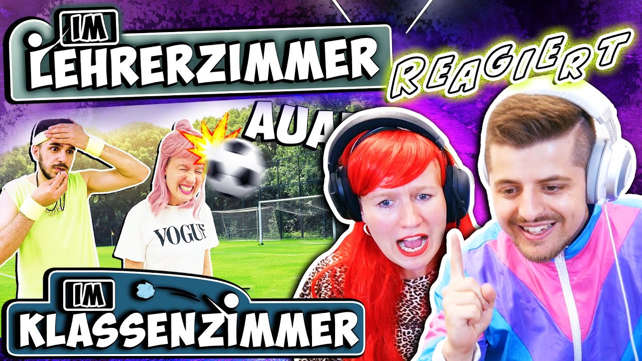 LUCY & TORBEN REAGIEREN AUF: Lisa und Paul trainieren für Fußball Turnier im Klassenzimmer! #19