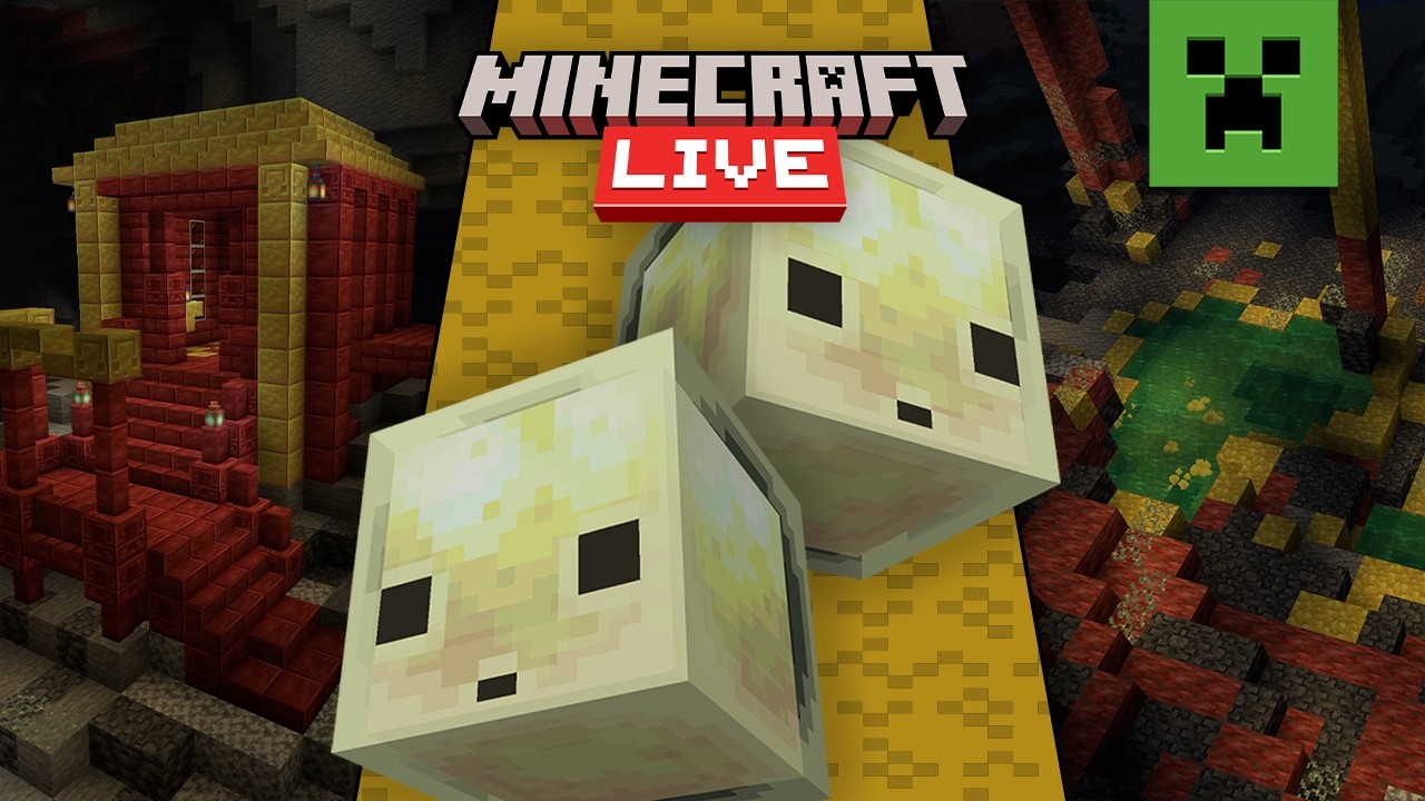 FIRST LOOK: SULFUR CUBE & CAVES | Minecraft LIVE &ndash; March 2026