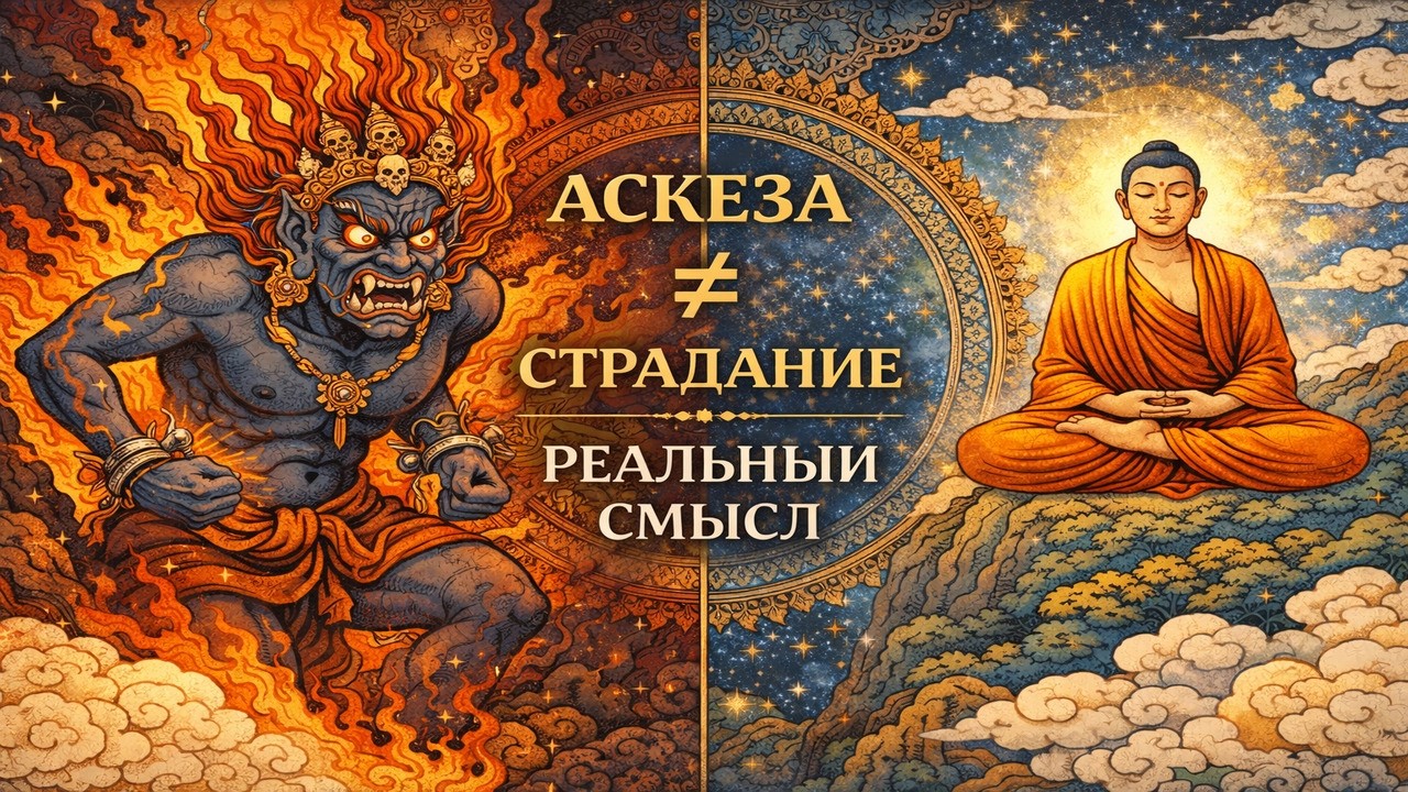 Аскеза ≠ страдание. Реальный смысл