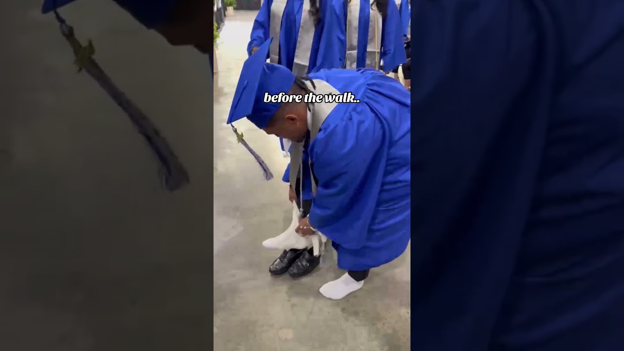 He (Moon)Walked the Stage for Graduation 🤣🎓