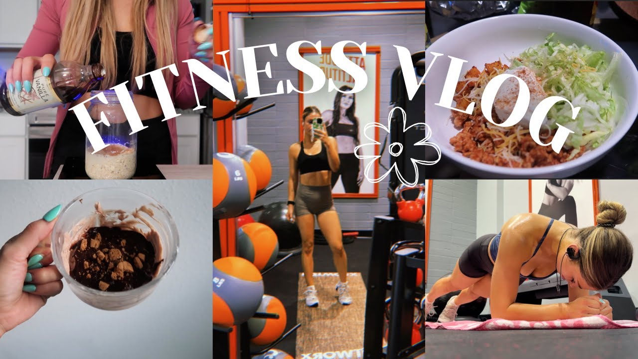 WHAT I EAT IN A DAY / FITNESS VLOG: Calorie deficit diet, Workout routine, Easy healthy meals
