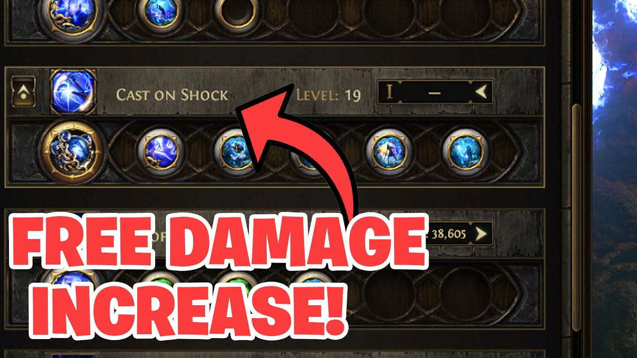Simple Trick To increase Your Cast on Shock in POE 2 (Cost Nothing)