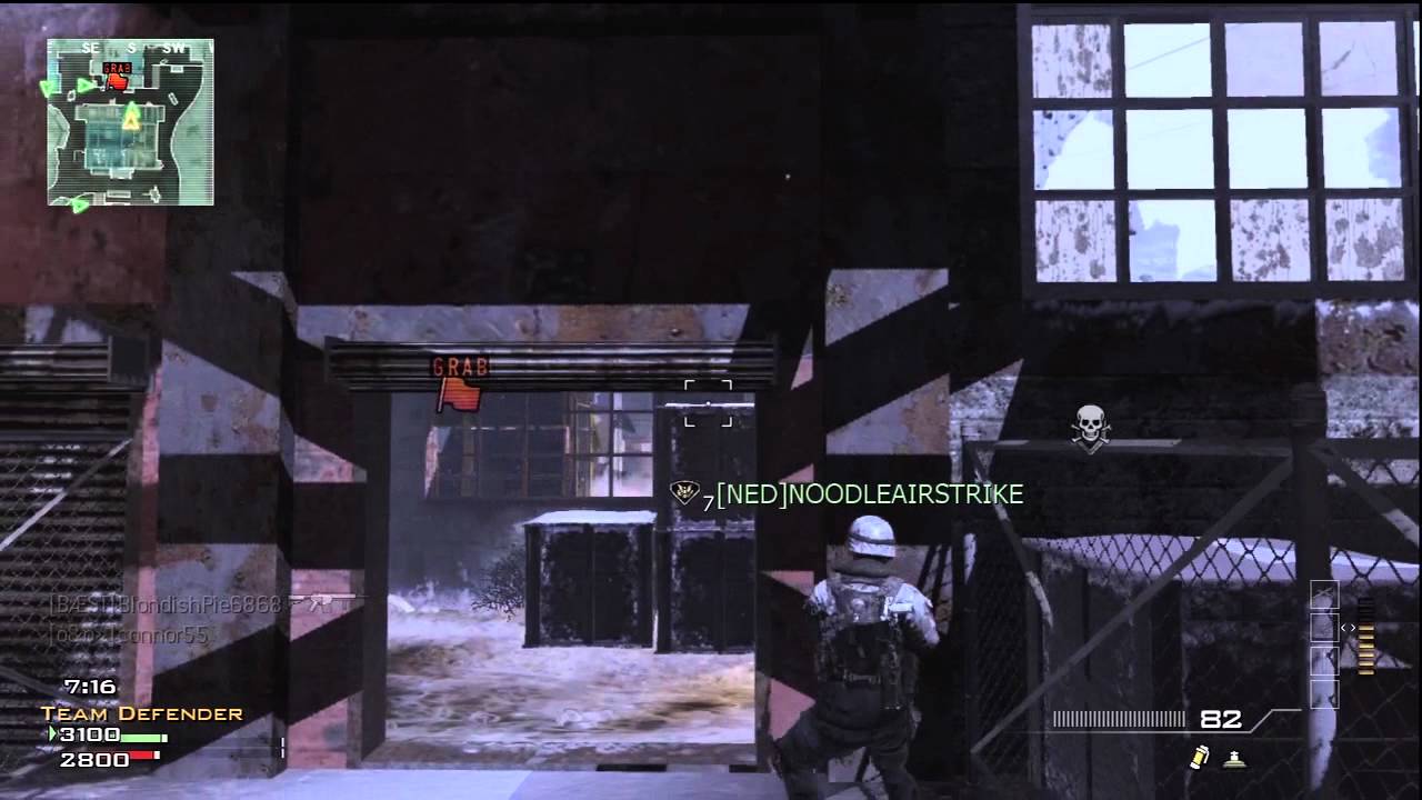 Modern Warfare 3 SCAR-L / AC-130 Multiplayer Gameplay