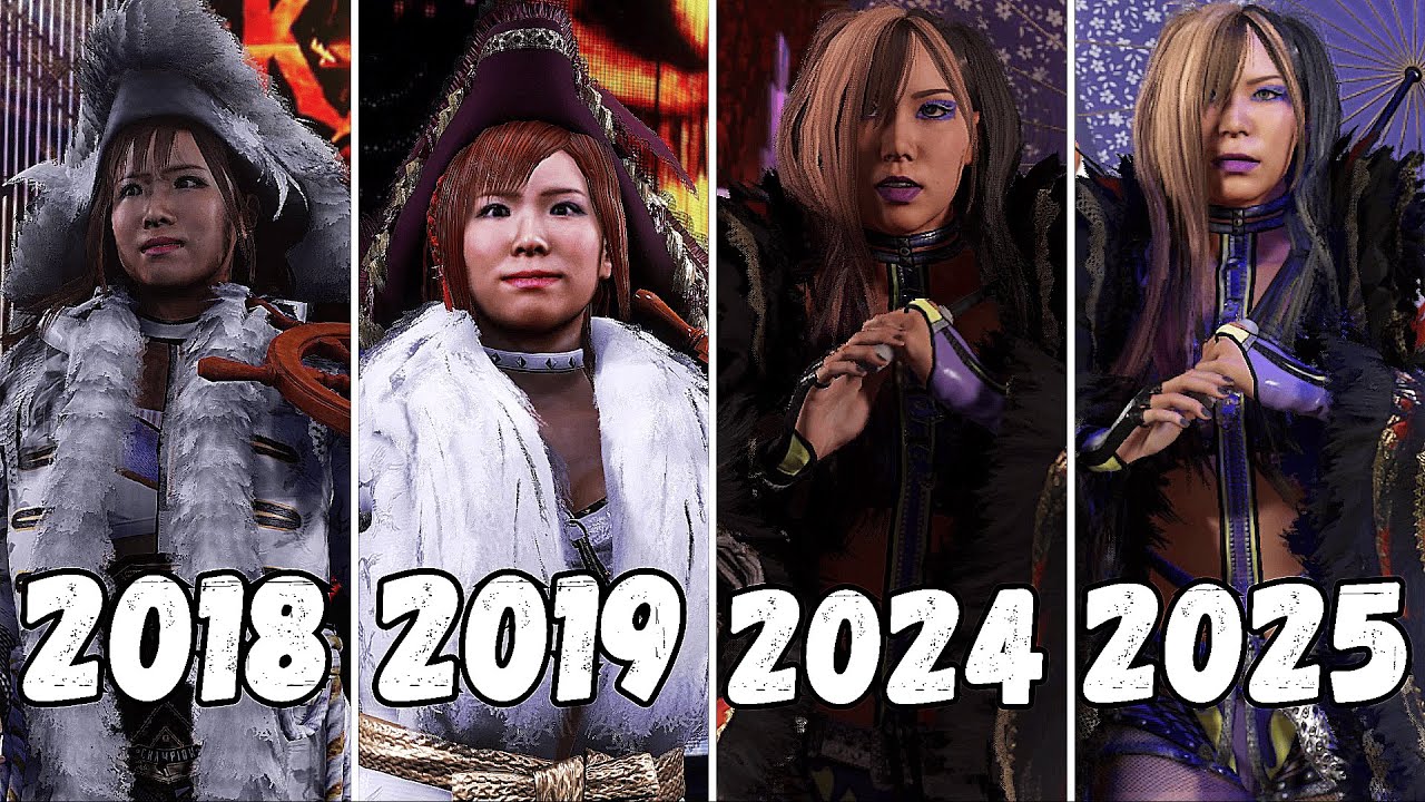 Evolution of Kairi Sane Entrance 2018 -2025 - WWE Games