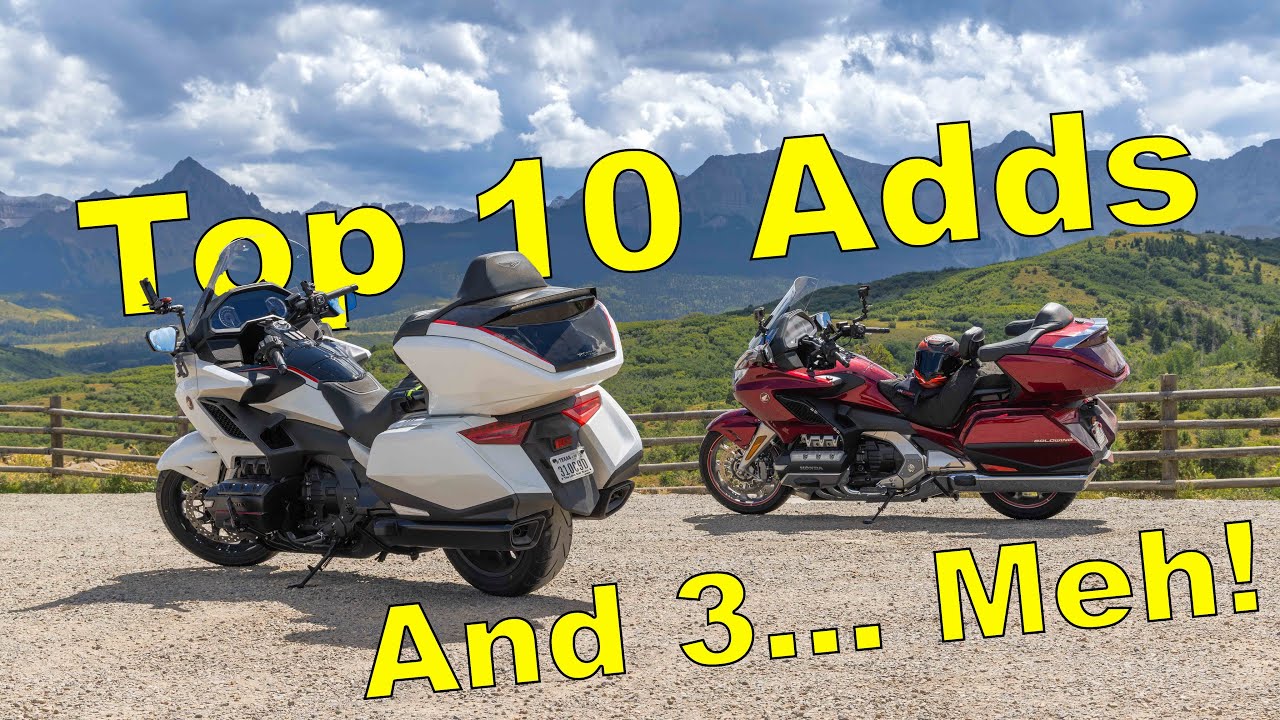 Top 10 things you need for your new Goldwing !!