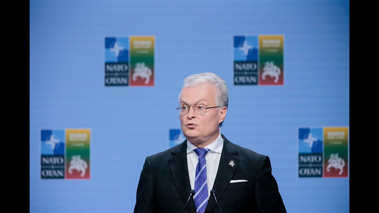 Tiesiogiai: Prezidentas Nausėda priima NATO valstybių vadovus