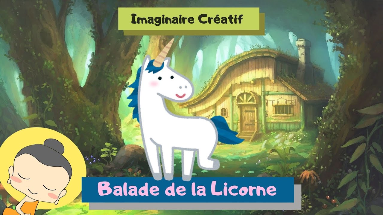 🌻🍀 MÉDITATION GUIDÉE POUR ENFANT :  La Balade de la LICORNE 🦄🍄