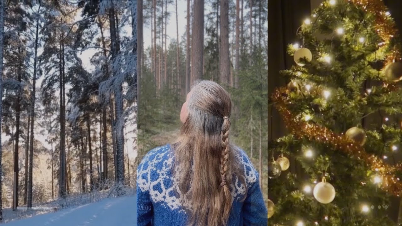 Christmas Time in Sweden | Slow Living | Knitting, Snow and Fireworks 