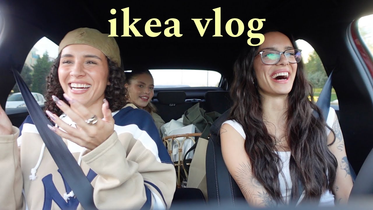 İrem ve Gizemle ikea vlog