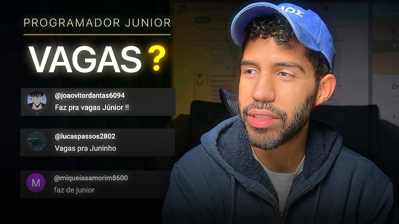 DEV SENIOR reagindo a vagas de DEV JUNIOR