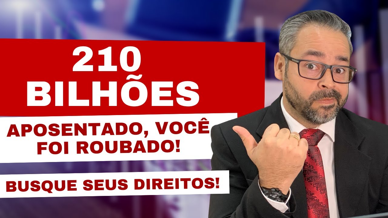Urgente: 210 bilhões desviados! Aposentado, você foi roubado! Busque seus direitos.